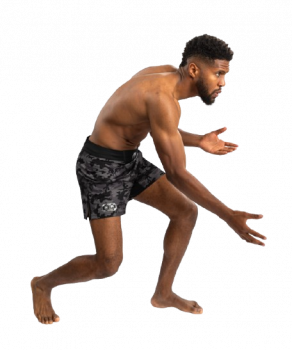 Venum Fight Shorts X Polaris Black/Storm Grey